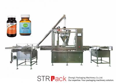 Monoblock Powder Filling Capping Machine