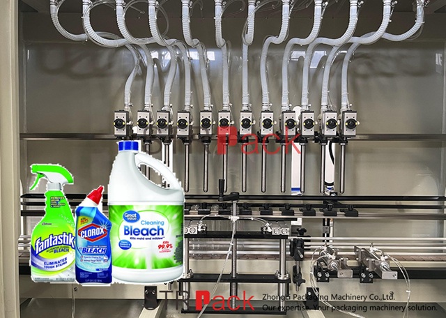 Машина для розлива отбеливающих средств